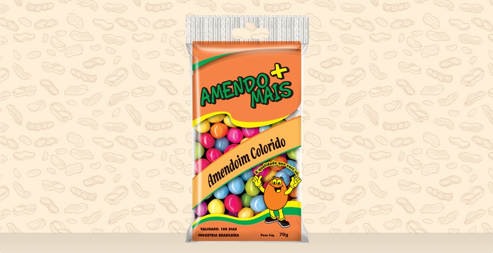 Amendoin Colorido