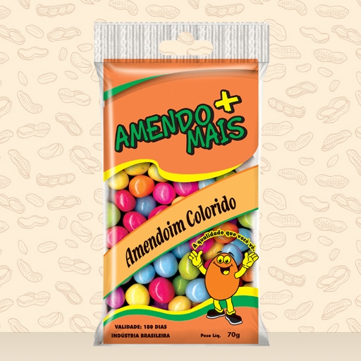 Amendoin Colorido